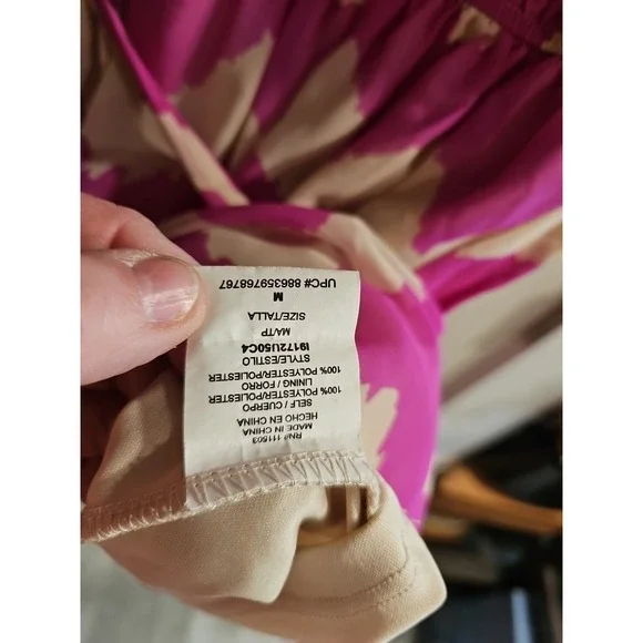 Lily-Rose Womens medium dress Pink/ White - Picture 5 of 7